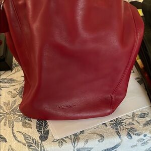 Coach Red Leather Women's Bag